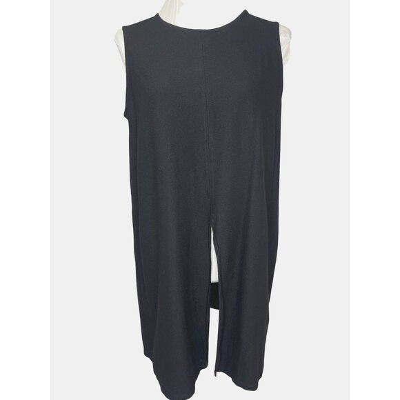 Eileen Fisher Tunic Sleeveless Black Color Size S/P - Picture 1 of 8